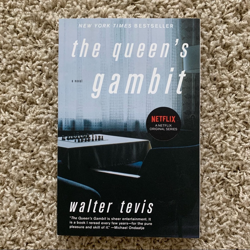 The Queen’s Gambit by Walter Tevis Paperback Book